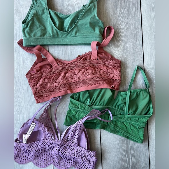 bralette bundle small vs pink free people Victoria’s Secret lace - Picture 3 of 3